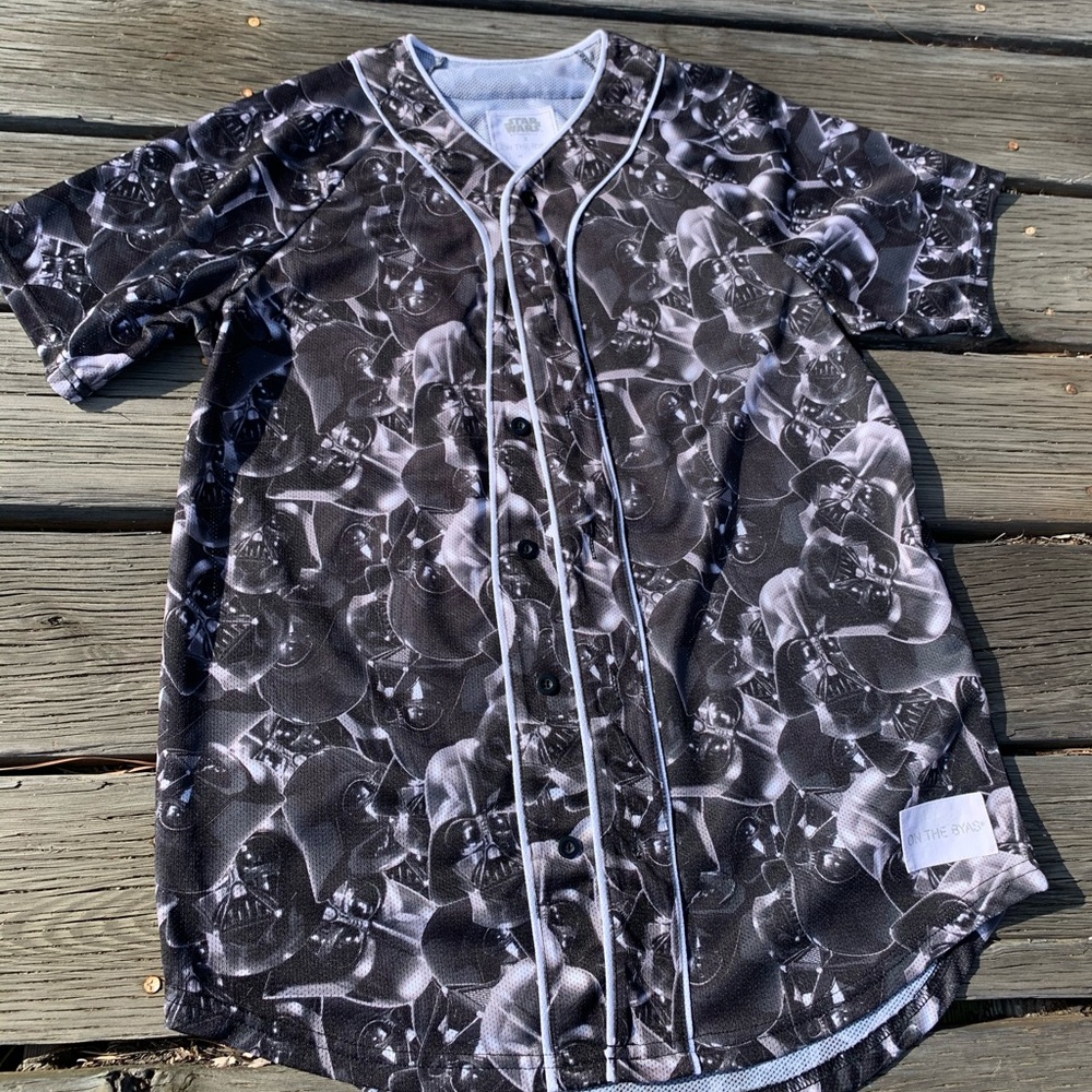 StarWars x On the Byas Darth Vader Baseball Jersey